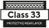 Class 33 Strato di usura